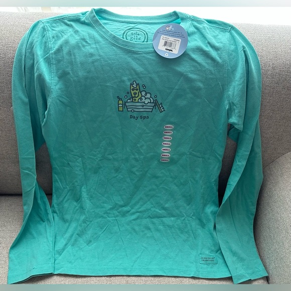 Life is good long sleeve tee - Picture 3 of 6